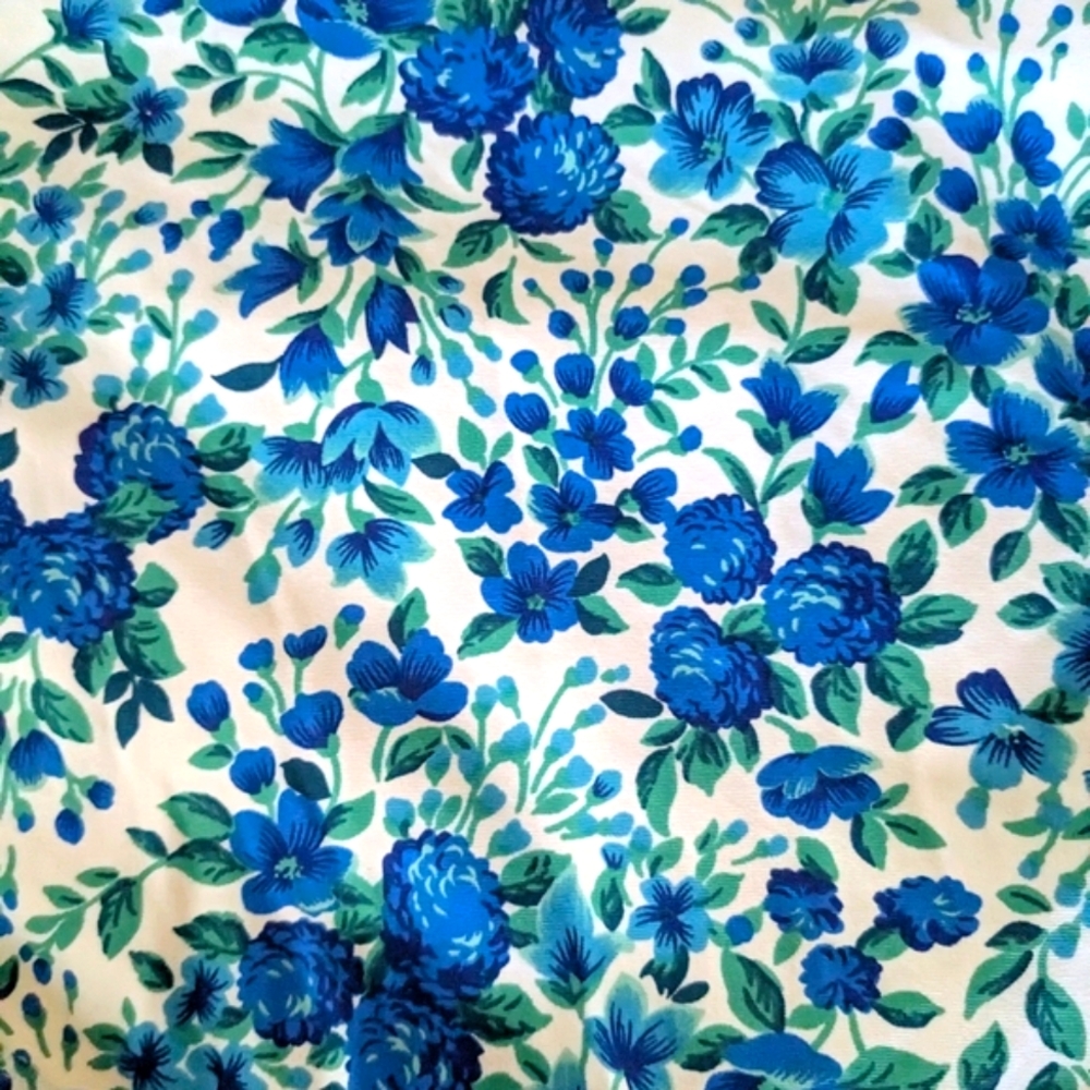 J Crew Mayapple Blue Cottage Floral Bikini Swim Bottom - Picture 5 of 7